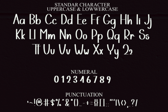 Magical Candy Font PNG with transparent background - Preview 2