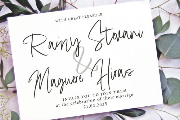 Masha Signature Font PNG with transparent background - Preview 4