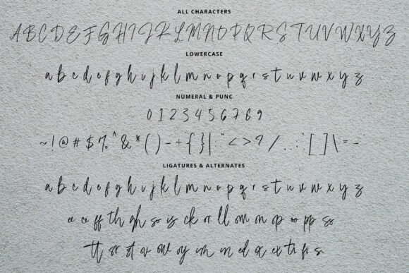 Masha Signature Font PNG with transparent background - Preview 2