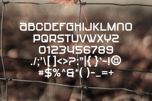 Richmoud Font PNG with transparent background - Preview 2