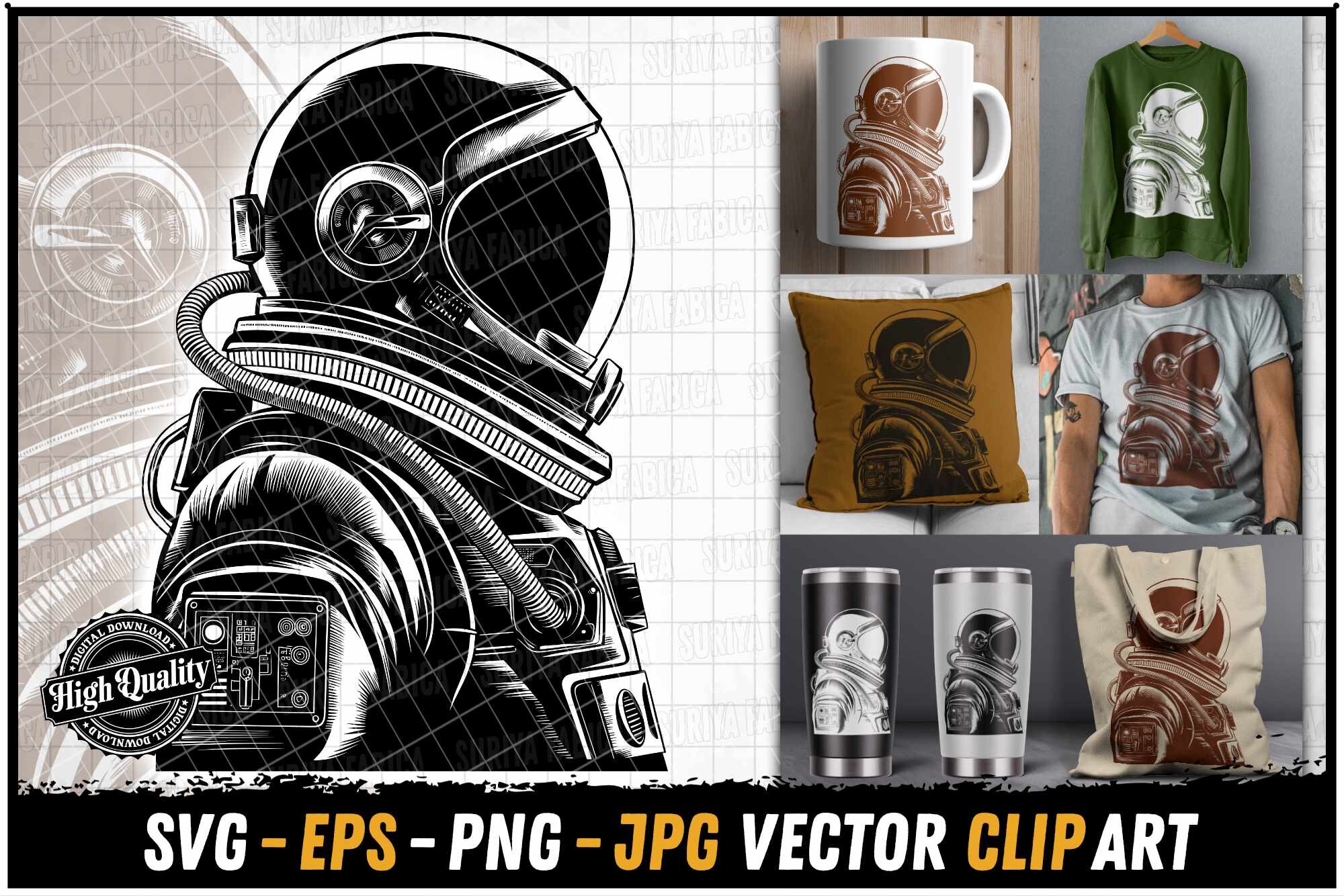 Space Suit Retro Astronaut