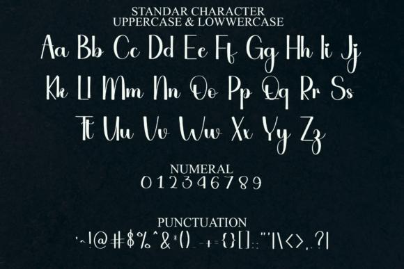 Alphabet Handwriting Font - Preview 2