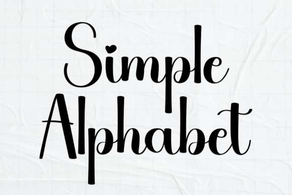 Alphabet Handwriting Font - Preview 6