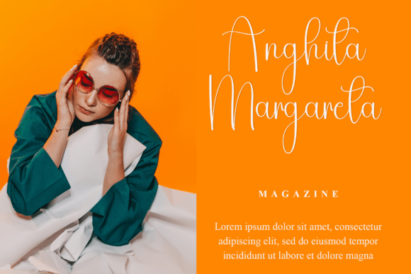 Alphabet Signature Font - Preview 1
