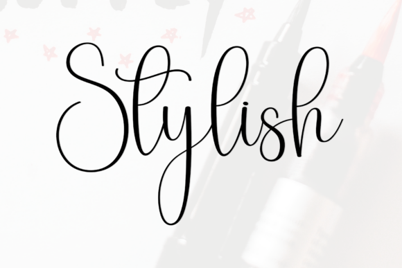 Alphabet Signature Font - Preview 6