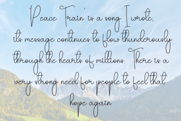 Bestowing Font - Preview 5