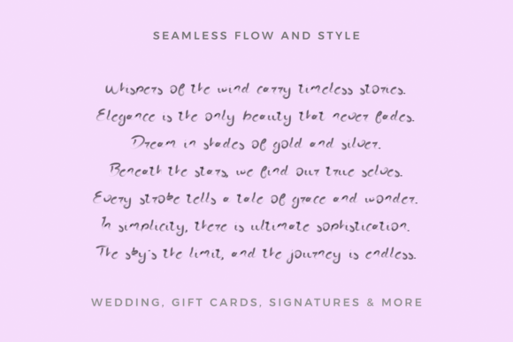 Brushstrokes Font - Preview 5
