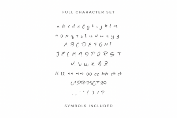 Brushstrokes Font - Preview 6