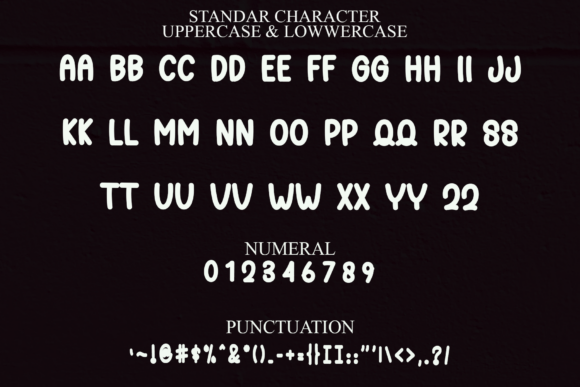 Candy Retro Font - Preview 2