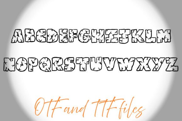 Crumble Rock Font - Preview 2