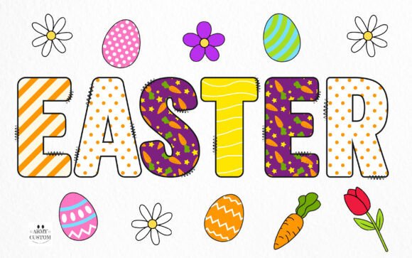 Easter Bundle Font - Preview 1