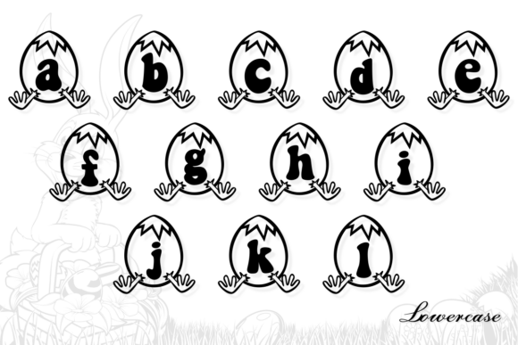 Easter Egg Font - Preview 3