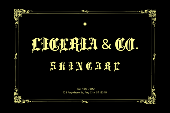 Emilia Luck Font - Preview 6
