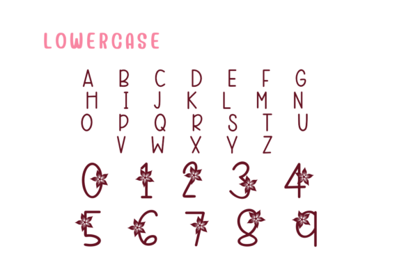 Floral Spring Font - Preview 2