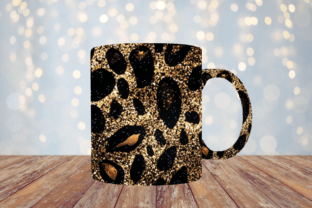 Glitter Animal Leopard Digital Paper Graphic by Creative River ...