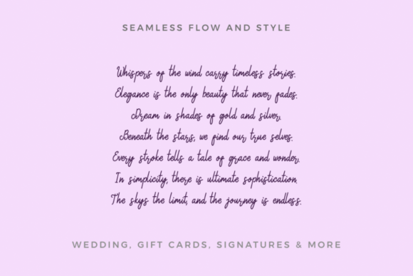 Leandre Font PNG with transparent background - Preview 5