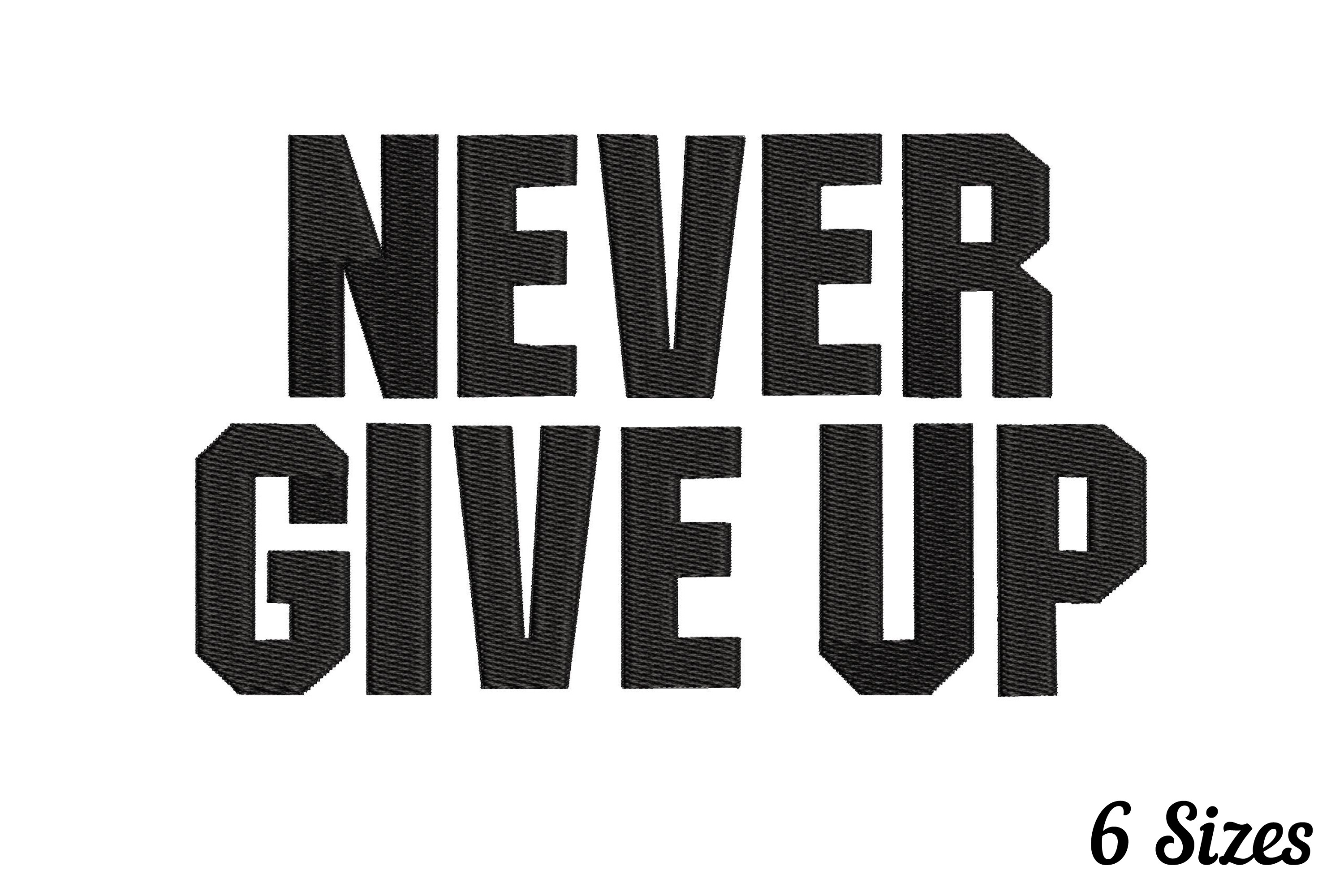 Never Give Up