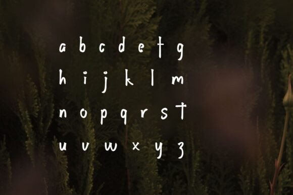 Optimis Style Font PNG with transparent background - Preview 2