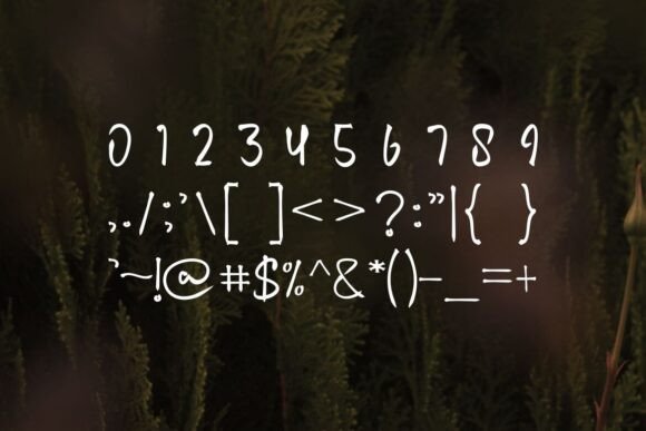Optimis Style Font PNG with transparent background - Preview 3