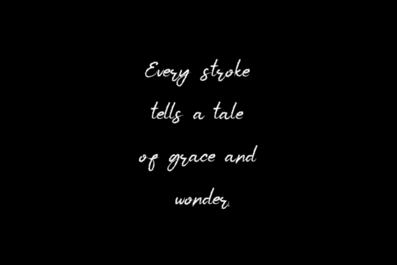 Raelynn Font PNG with transparent background - Preview 4