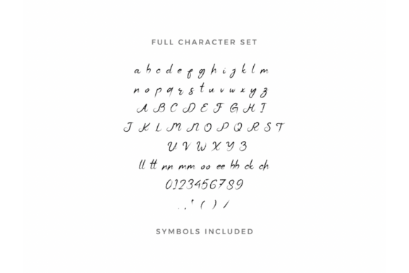 Raelynn Font PNG with transparent background - Preview 6