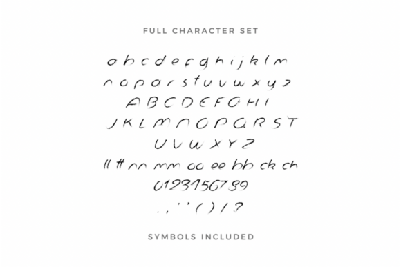Scratchtastic Font PNG with transparent background - Preview 6