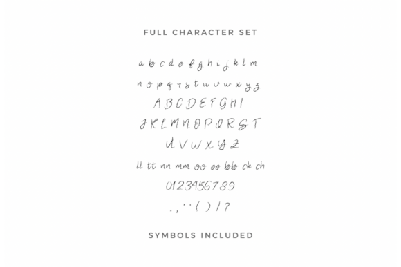 Scribbler Font PNG with transparent background - Preview 6