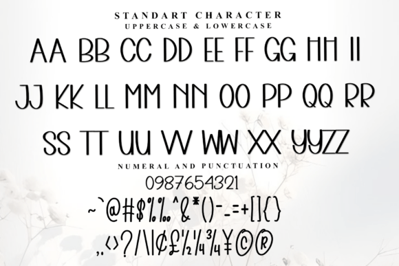 Small Businees Font PNG with transparent background - Preview 3