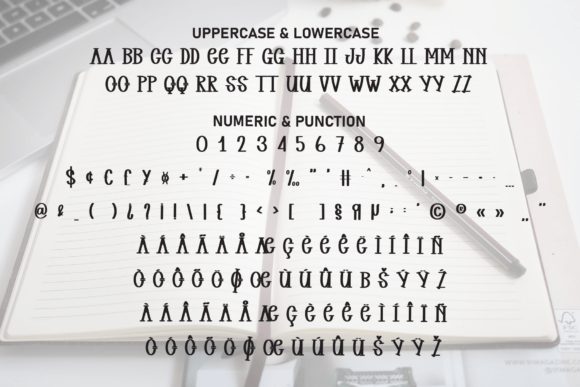 Smart Monday Font PNG with transparent background - Preview 6