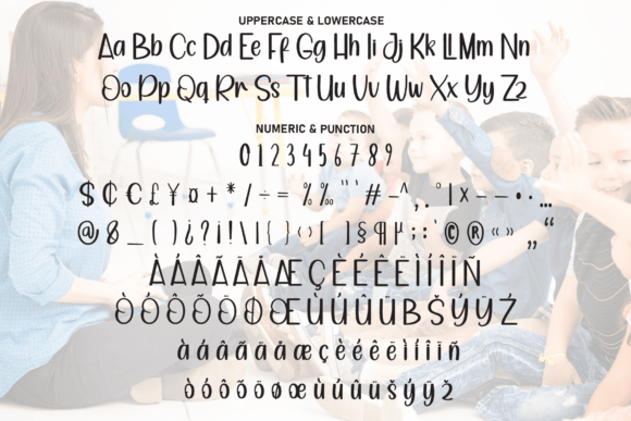 Baby School Font - Preview 6