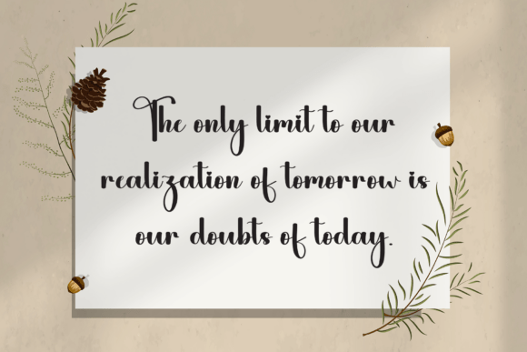Blooming Font - Preview 3