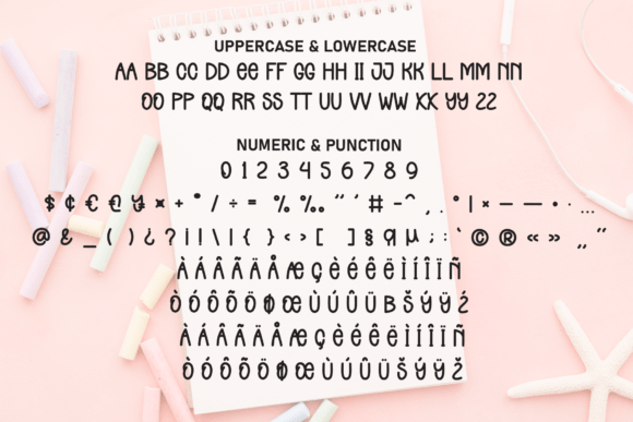 Cute Notes Font - Preview 6