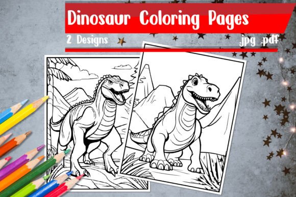 Dinosaur Coloring Pages | Dino Coloring