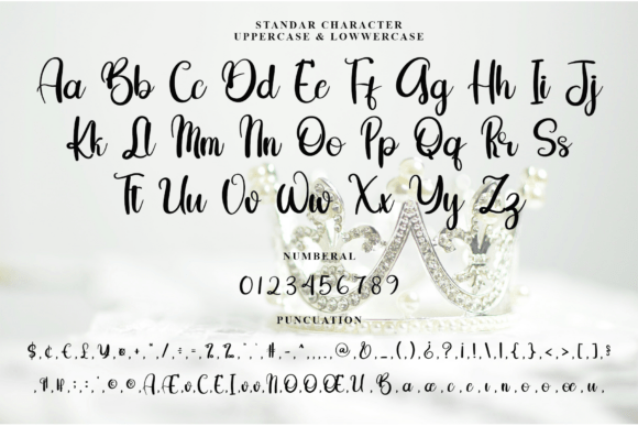 Engenement Queen Font PNG with transparent background - Preview 3