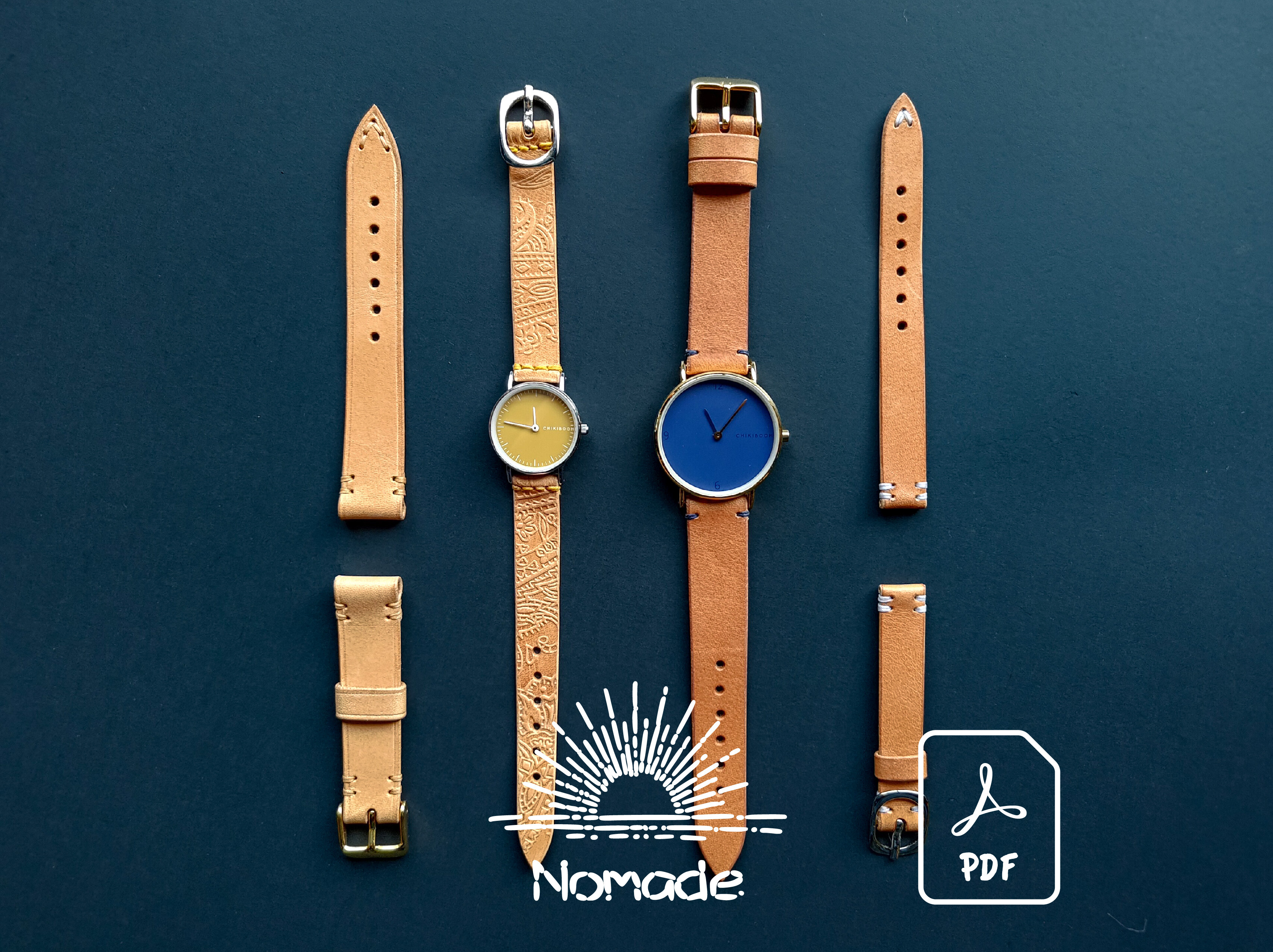 Leather Watch Bands | Leathercraft PDF