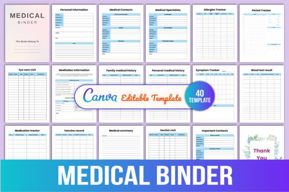 Medical Binder Canva