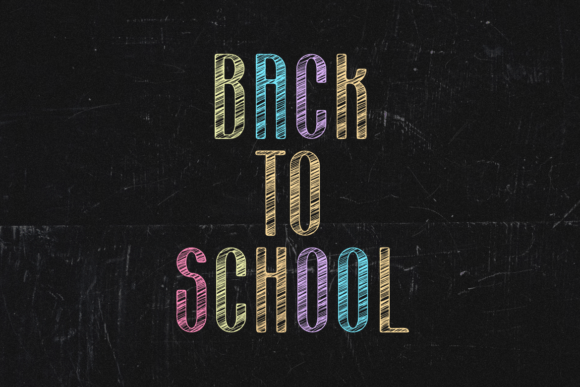 Chalky Stonky Font - Preview 2
