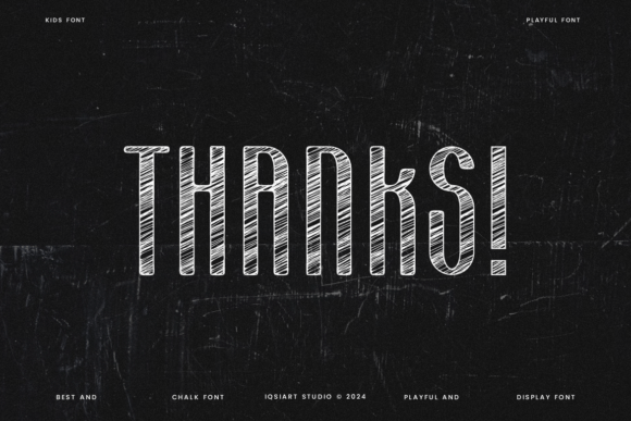 Chalky Stonky Font - Preview 5
