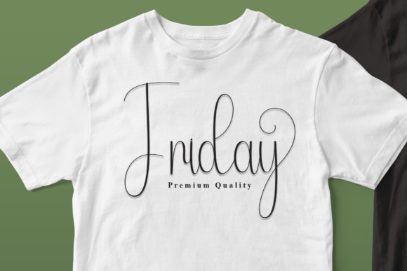 Curvy Font - Preview 1