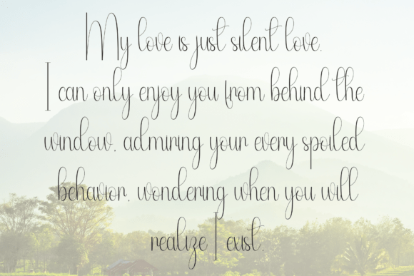 Curvy Font - Preview 5