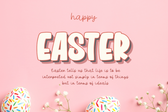 Easter Font - Preview 4