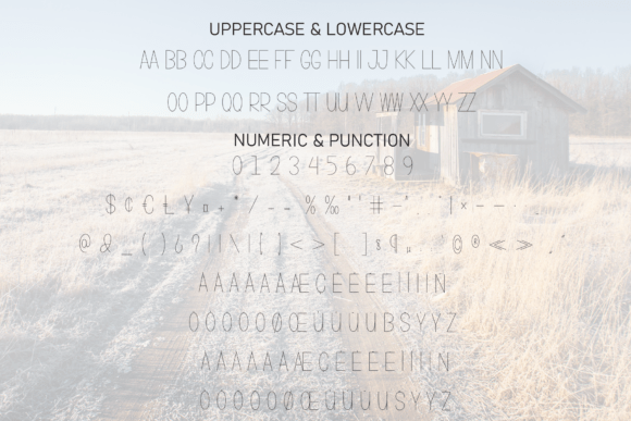 Farmhouse Font - Preview 6