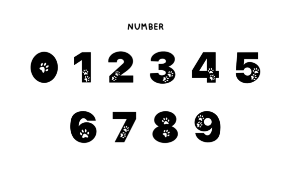 Footpaw Dog Font - Preview 6
