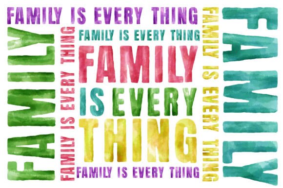 Happy Watercolor Font - Preview 3