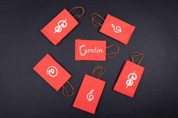 Jasmine Spring Font PNG with transparent background - Preview 1
