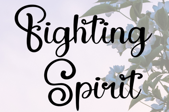 Jasmine Spring Font PNG with transparent background - Preview 6