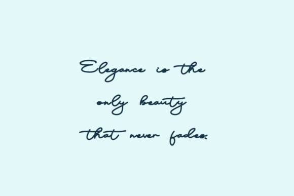 Raleigh Font PNG with transparent background - Preview 1