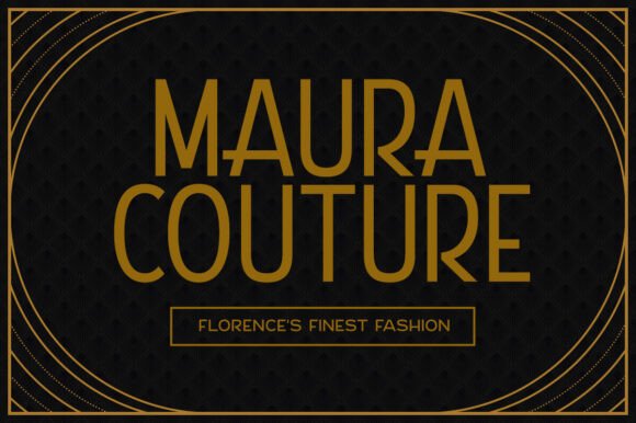 Regalia Manor Font PNG with transparent background - Preview 1