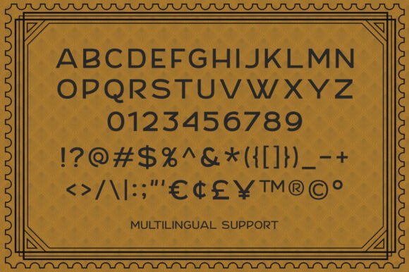 Regalia Manor Font PNG with transparent background - Preview 6