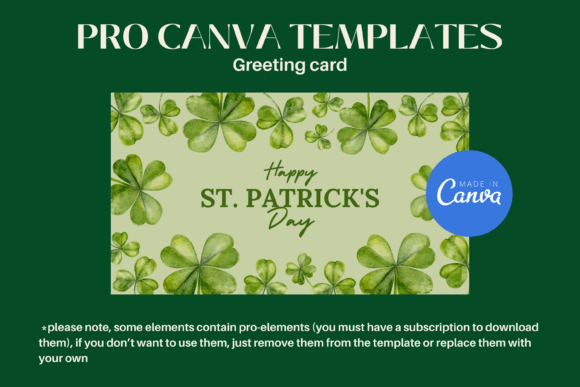 Saint Patrick's Day Greeting Card